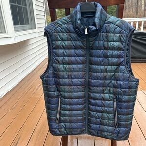 NWOT Brooks Brothers Men’s Reversible Puffer Vest Size L